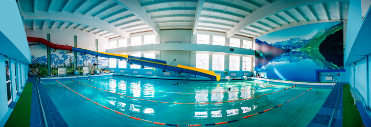 Оздоровительное плавание в бассейне СОК Синара